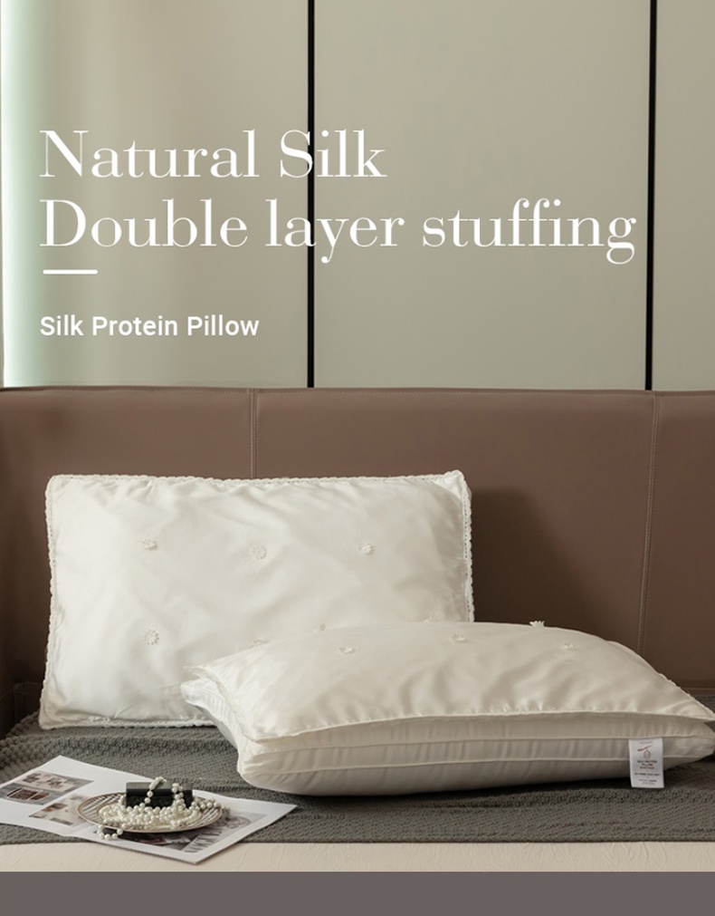 Soft Silk Protein Pillow-1